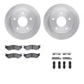 Dynamic Friction Co 6412-40019, Rotors with Ultimate Duty Performance Brake Pads includes Hardware 6412-40019